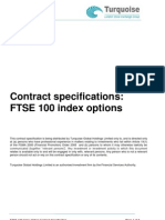 Contract Specification FTSE 100 Options