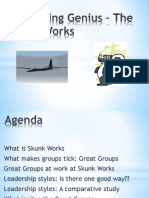 Organizing Genius - The Skunk Works