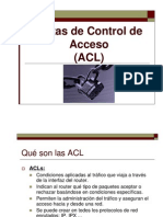 Acl Estandar y Estendida