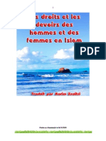 Les Droits Et Les Devoirs Des Hommes Et Des Femmes en Islam