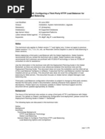 Technote540 HTTP Loadbalancing