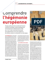 Laurent Testot, Comprendre L'hegemonie Européenne