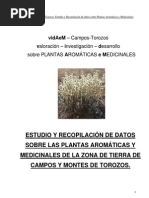 Plantas Medicinales de Tierra de Campos y Montes Torozos