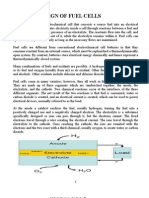 Design of Fuel Cells: FUEL CELL Is An Electrochemical Cell That Converts A Source Fuel Into An Electrical