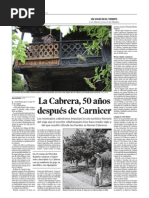 Ana Gaitero. Ruta Literaria Por La Cabrera. Diario de León 10 Abr 2012