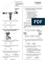 Science Test For Grade 5