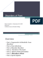 Musculoskeletal Disorders Part 6 Disorders of The Feet