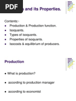 Isoquantsanditsproperties