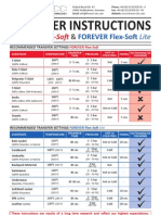 Transfer Instructions Flex-Soft