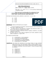 Matematica 6ºano 2010