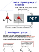 Chemistry 445 Lecture 8 The Determination of Point Groups