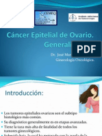 Cáncer Epitelial de Ovario Presentación