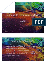 Historia de La Televisión en México - 2