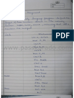 Microprocessor Assignment