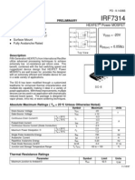 Irf7314 Dual P Mosfet