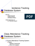 Class Attendance Tracking System