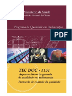 Aspectos Fisicos Da Garantia de Qualidade em Radioterapia