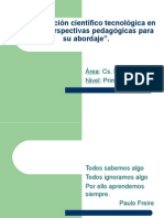 02 - La Indagación Científico Tecnológica en El Aula