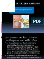 Disneas de Origen Cardiaco