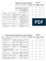 Plano de Ação para Atividades de Cravação de Estacas