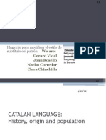 Catalan Language Guion