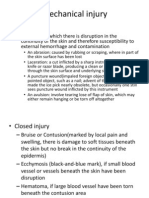 Mechanical Injury