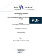 Notes - Radioactivity and Nuclear Energy