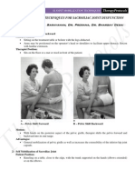 Joint Mobilization Techniques For Sacroiliac Joint Dysfunction