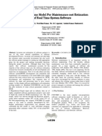 Abstract: Accurate Cost Estimation of Software Projects Is Keywords