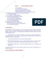 Chapter - 4 Convective Mass Transfer