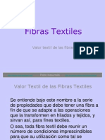 Valor Textil de Las Fibras