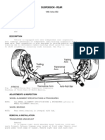 Suspension - Rear