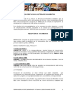 Recibo Despacho y Control de Documentos