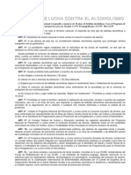 Ley #24788 - Lucha Contra El Alcoholismo