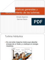 Caracteristicas Generales y Funcionamiento de Las Turbinas