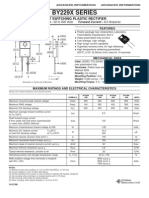 By229X Series: Fast Switching Plastic Rectifier