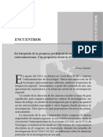 Garita, Nora - en Búsqueda de La Promesa Perdida de La Sociología Centroamericana