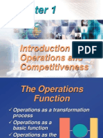 Chap01 - Introduction To Operations and Competitiveness