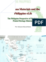 Philippine Perspective of Digitizing Printed Heritage Materials (Part1)