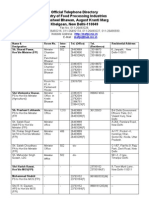 Food Processing Contacts