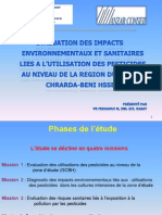 Presentation Environnement-Evaluations Des Impacts Des Pesticides