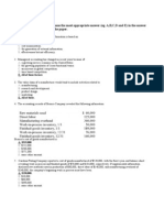 Attempt All The Questions. Choose The Most Appropriate Answer (Eg. A, B, C, D and E) in The Answer Sheet Provided at The Back of The Paper