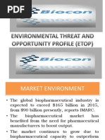 Environmental Threat and Opportunity Profile (Etop)