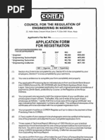 Coren Registration Form