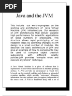 Java and The JVM