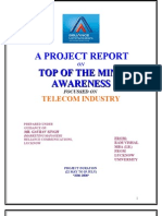 A Project Report Top of The Mind Awareness