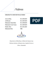 Valves Assignment