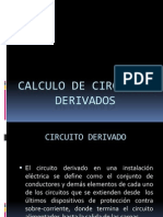 Calculo de Los Circuitos Derivados