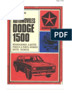 Manual Dodge 1500 de Reparaciones