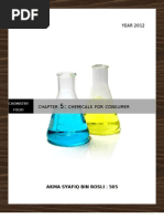 Chemistry Form 5 Chapter 5 Chemicals For Consumer